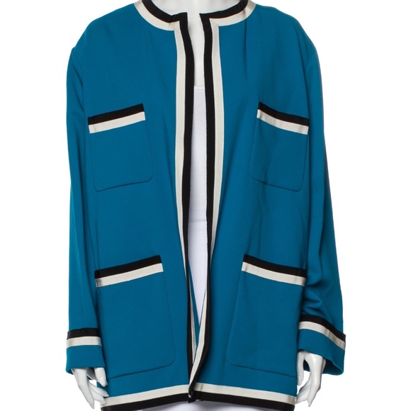GUCCI  Blue Evening Jacket w/ Tags Size: S | US4 - Picture 2 of 8
